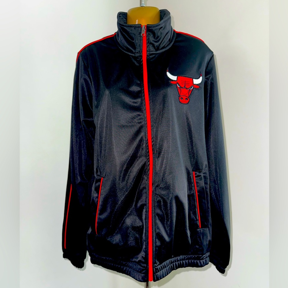 🏀 Chicago Bulls Track Jacket | G-III by Carl Banks | NBA Official | Men’s Small